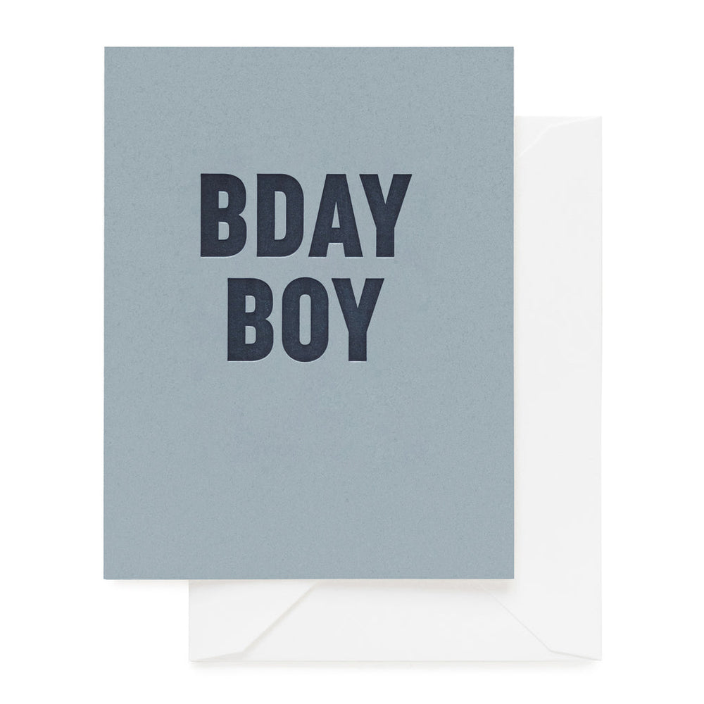 Blue Bday Boy