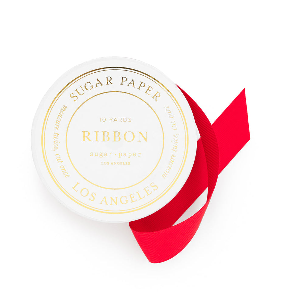 1 Inch Red Grosgrain Ribbon