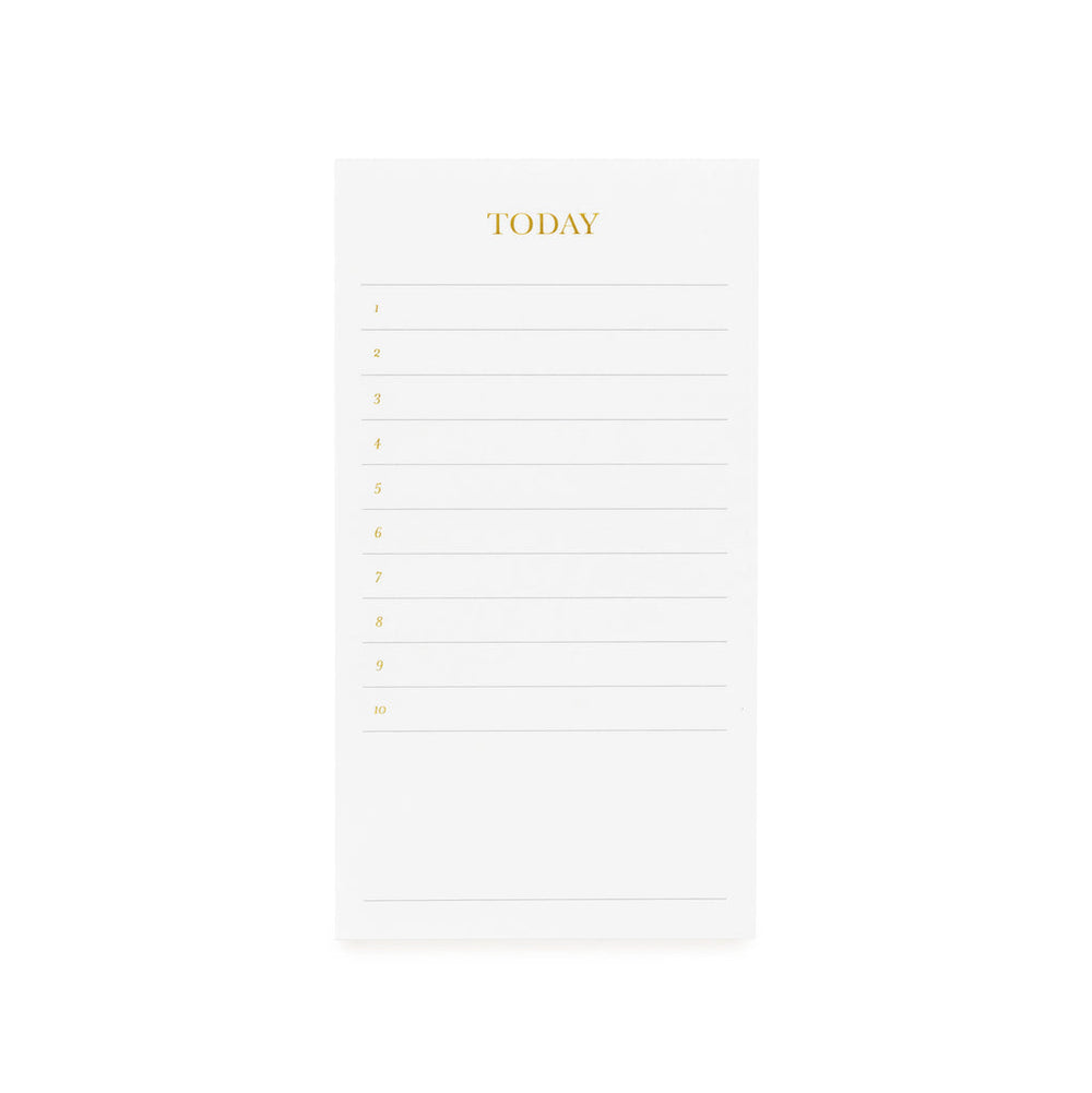 White Today Pad