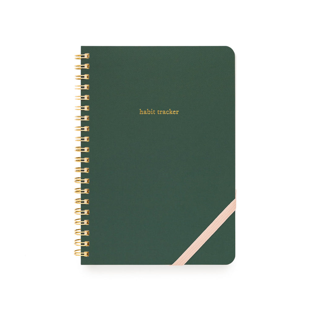 Habit Tracker Mini Spiral Notebook